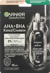 GARNIER SKINACTIVE Hydra Bomb Tuchmaske schwarze Alge