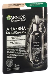 GARNIER SKINACTIVE Hydra Bomb Tuchmaske schwarze Alge