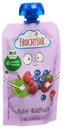 FRUCHTBAR Fruchtpüree Bio Apfel Waldfrucht