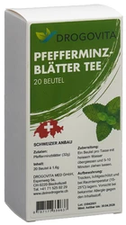 Drogovita Pfefferminzblätter Tee