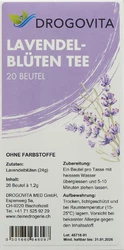 Drogovita Lavendel Tee