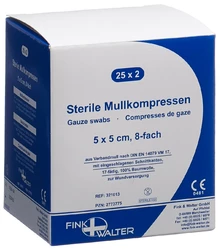 FIWA komp Mullkompressen 5x5cm steril