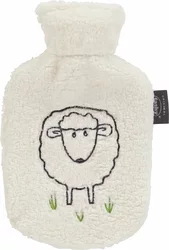 Fashy bouillotte enfant 0.8l housse polaire mouton Dolly