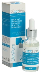 Zactigis SkinPure anti-pickel serum mit konzentriereten probiotischen Wirkstoffen