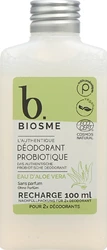 BIOSME PARIS Deodorant probiotisch Eau d'aloe vera Nachfüllpackung
