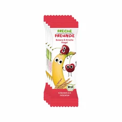 Freche Freunde Riegel Banane und Kirsche