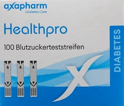 HEALTHPRO-X1 bandelettes de glycémie