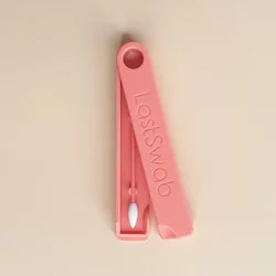 LastSwab Beauty wiederverwendbares Wattestäbchen krillorange