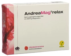AndreaMag relax Brausetablette Himbeeraroma