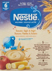 Nestlé Milchbrei Pyjama Banane Apfel & Hafer 6 Monate