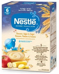 Nestlé Bouillie lactée Pyjama banane pomme & avoine 6 mois