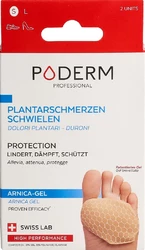 PODERM PROFESSIONAL Schutzpolster S für Fusssohlenschmerzen/Schwielen