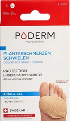 PODERM PROFESSIONAL Schutzpolster L für Fusssohlenschmerzen/Schwielen