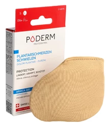 PODERM PROFESSIONAL Schutzpolster L für Fusssohlenschmerzen/Schwielen