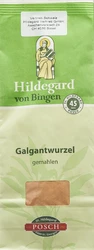 Hildegard Posch Galgantwurzel gemahlen