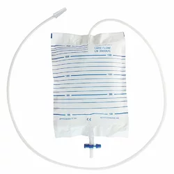 GHC Urinbeutel CAREFLOW 2.0l 90cm unsteril mit Ablass mit Rücklaufventil