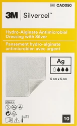 SILVERCEL Hydroalginat Kompressen 5x5cm (n)