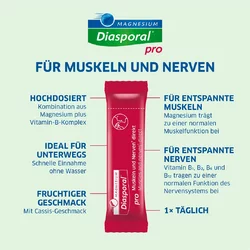 Magnesium Diasporal Pro M+N Direct Sticks