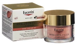 Eucerin Hyaluron-Filler - + ELASTICITY Tagespflege Rose LSF30