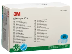 3M Micropore Silikonrollenpflaster 2.5cmx5m n