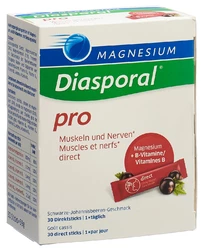Magnesium Diasporal Pro M+N Direct Sticks