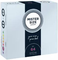 MISTER SIZE 64 Kondom Display 6x 36 Stück