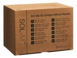 Sol-Millenium seringue à usage unique 5 ml SlipTip