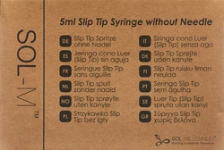 Sol-Millenium Einwegspritze 5 ml SlipTip