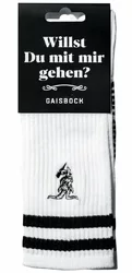GAISBOCK Socken 42/45 weiss