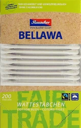 BELLAWA Fairtrade Wattestäbchen