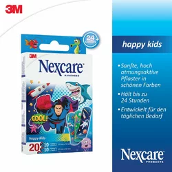 3M Nexcare Display Kinderpflaster Happy Kids Cool 12 Stück