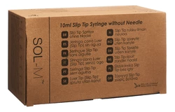 Sol-Millenium seringue à usage unique 10ml SlipTip