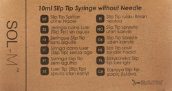 Sol-Millenium Einwegspritze 10ml SlipTip