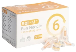 SOL-M Pen Nadel 31G 0.25x6