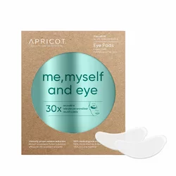 Apricot wiederverwendbare Anti-Falten-Augen Pads mit Hyaluron