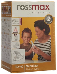 rossmax Inhalationsgerät inklusiv Vernebler-Set für Erwachsene und Kinder NA100