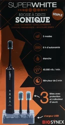 SUPERWHITE Schallzahnbürste black