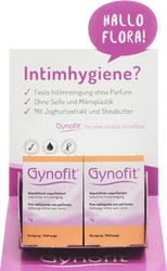 Gynofit Thekendisplay Waschstück unparfümiert 10 Stück deutsch/französisch