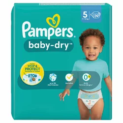 Pampers Baby-Dry Gr5 11-16kg Junior Sparpack