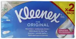 Kleenex Original ORIGINAL Kosmetiktücher Box Duo