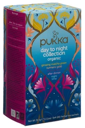 Pukka Day to Night Collection Thé Bio Französisch/Englisch