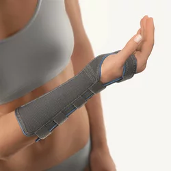 BORT Med soutien pour l'avant-bras et le poignet M gauche gris