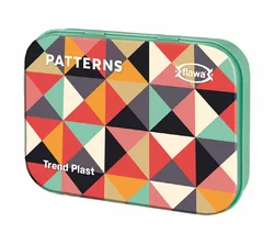 flawa Trend Plast Patterns Tin Box