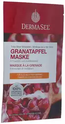 DermaSel Maske Granatapfel deutsch/französisch