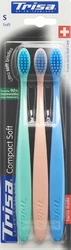Trisa Zahnbürste Compact Soft soft Trio