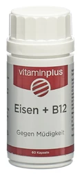vitaminplus Eisen 21 mg + B12 Kapsel