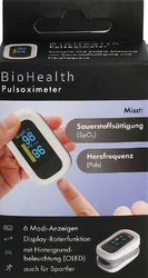 BioHealth oxymètre de pouls avec indice de perfusion 6 affichages du mode écran rotatif
