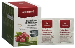 ALPINAMED Preiselbeer D-Mannose Trinkgranulat