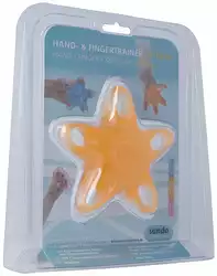 Sundo Hand - und Fingertrainer Stern orange mittel