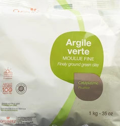 argiletz Heilerde grün Pulver fein gemahlen